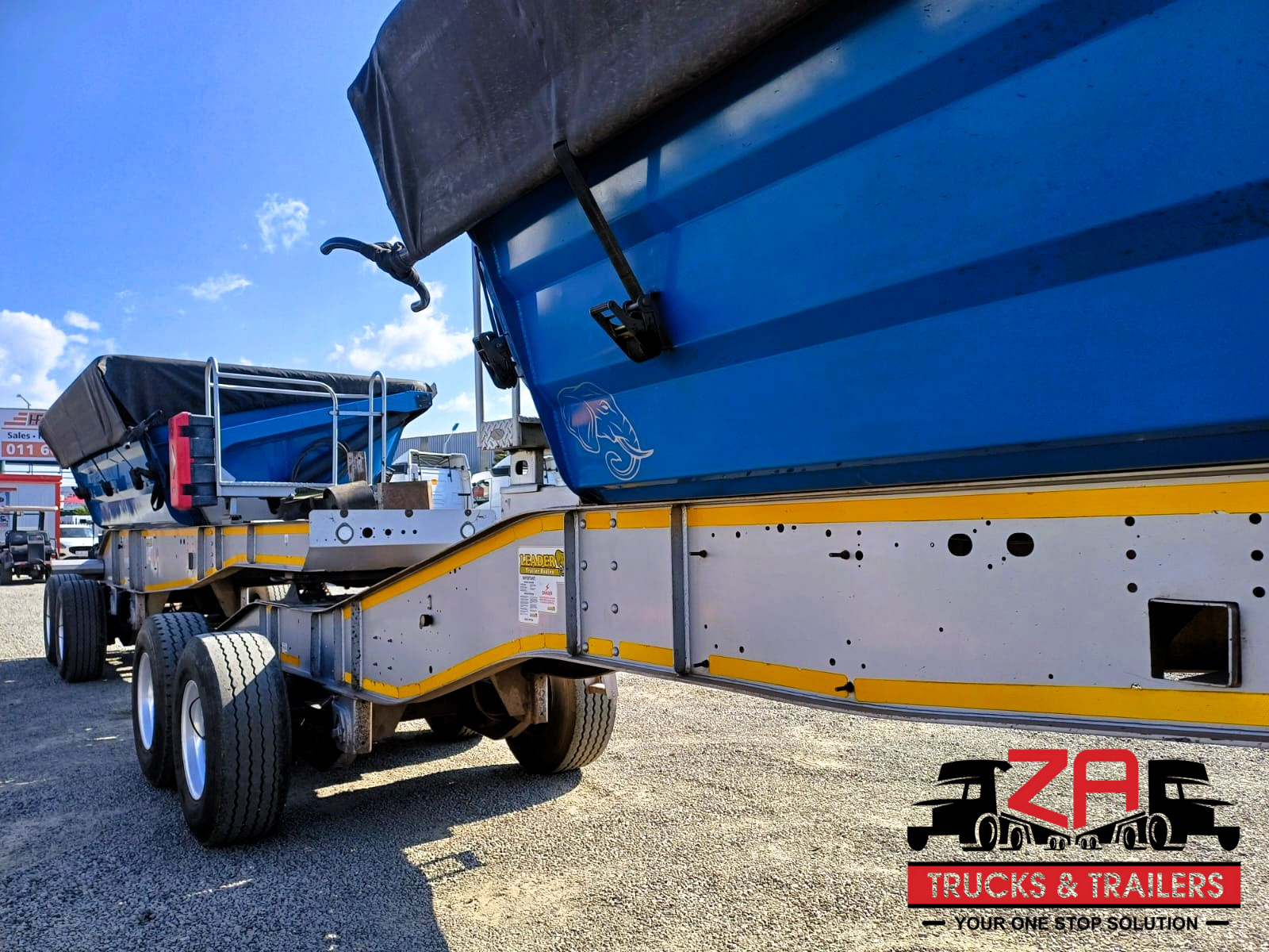 2023 LEADER 20 CUBE SIDE TIPPER TRAILER #53341